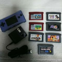 神崎センパイ様専用☆中古☆ゲームボーイミクロ本体&カセット７本のサムネイル
