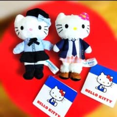 ハローキティ ぬいぐるみ マスコット あしなが キティ あしながVer. ハローキティ マスコット あしながVer. 2種セット - メルカリ
