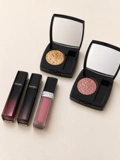 CHANEL アイシャドウ 2色セット、リップ3本セット - メルカリ