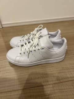 adidas スタンスミス ホワイトレザー スニーカーのサムネイル
