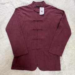【新品】上海物語　チャイナジャケット　太極拳ウェア　チャイナ服　チャイナシャツのサムネイル