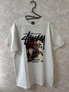 STUSSY ワールドツアー Tシャツ ホワイト XL 古着のサムネイル