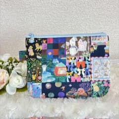 22ファブリックユキエモン新柄ポーチ - メルカリ