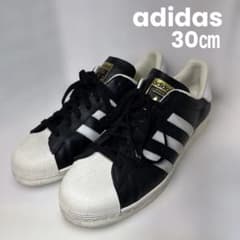 美品 アディダス adidas スーパースター 金ベロ レザー　30cmのサムネイル