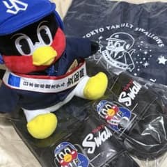【非売品】東京ヤクルトスワローズ つば九郎 青年館ホテル グッズ3点セットのサムネイル