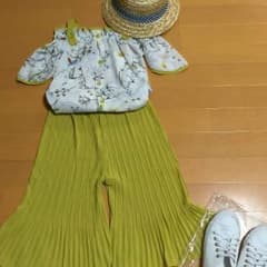 140 ボタニカル シフォン セットアップのサムネイル