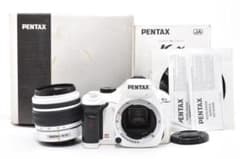 PENTAX ペンタックス K-X ホワイト レンズキット デジタル一眼カメラ