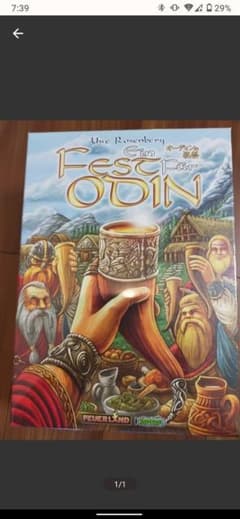 オーディンの祝祭　新品未開封　日本語版 ボードゲームのサムネイル