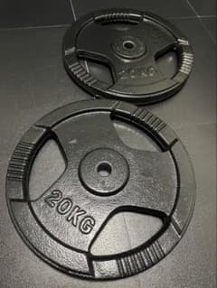 【値下げ中‼️】 20KG 28mm バーベル プレート 【1個のみ！】