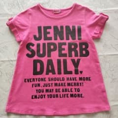 SISTER JENNI ピンク ロゴ 半袖Tシャツ130【即購入OK】のサムネイル