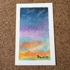 手描きミニアート　原画1点もの　色表現のサムネイル
