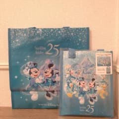 ディズニーシー 25周年 ショピングバッグXS レジャーシート 2点セットのサムネイル