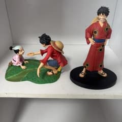 ワンピース フィギュア ルフィ 2体セット箱無し(別売り可能)のサムネイル