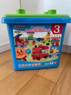 ブロックラボ アンパンマン たのしいのりものバケツのサムネイル