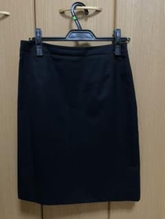就活　リクルートスーツ　スカート　黒のサムネイル