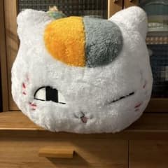 신품 나츠메 친구장 엄마도 굉장히 냥코 선생님 얼굴형 봉제인형 윙크