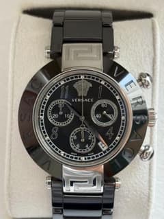 VERSACE ヴェルサーチ 95C クロノグラフ セラミック 極美品 VERSACE ヴェルサーチ 95C クロノグラフ セラミック 極美品 - メルカリ