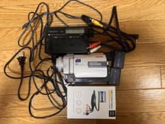 動作品Sony DCR-TRV20ビデオカメラ本体撮影再生可能テープ1本おまけ