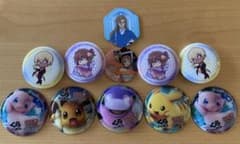 名探偵コナン(缶バッチ)＆ポケモン(マグネット) 7点セットのサムネイル