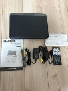 BLUEDOT 10 인치 와이드 TFT 모니터 휴대용 DVD 플레이어