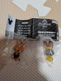 ズートピア2 めじるしアクセサリー ニック ジュディ 2点 未開封のサムネイル