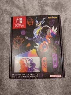 Nintendo Switch 有機ELモデル スカーレット・バイオレットエデ…のサムネイル