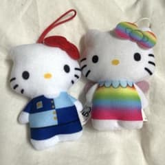 キティー50thストラップ　2個セットのサムネイル