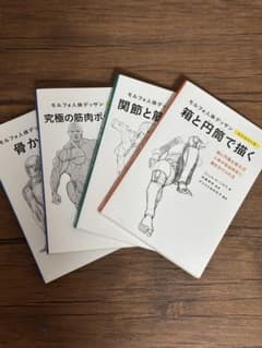 モルフォ人体デッサン ミニシリーズ 4冊セットのサムネイル