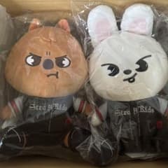 straykids スキズ　ぬいぐるみ　リービット　ハンクオッカ　エコパ　2体 straykids スキズ ぬいぐるみ リービット ハンクオッカ エコパ 2体