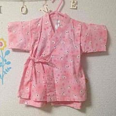 new♠︎タグ付き新品甚平80のサムネイル