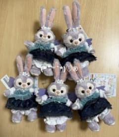 ディズニー ウィッシングウィングス ステラルー ぬいぐるみバッジ 5個