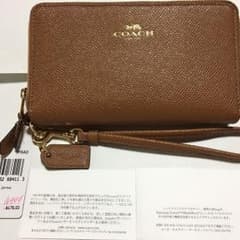 Coach コーチ スマホケース 財布 ラウンドダブルファスナーのサムネイル