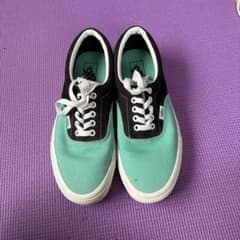 VANS エラ ブラック×ティファニーブルーのサムネイル