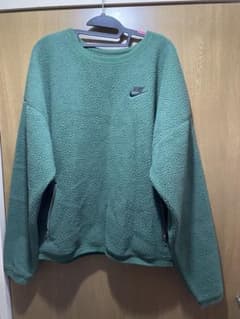 NIKE ナイキ ボアフリース プルオーバー グリーン Lのサムネイル