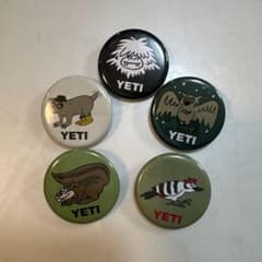 新品 YETI イエティ フジロック2026限定 缶バッジ 5点セット・花井祐介