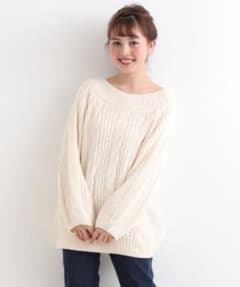 【新品タグ付き】MAJESTIC LEGON モールケーブルチュニックのサムネイル