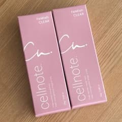cellnote FeMish CLEAR セルノートフェミッシュクリア 2本