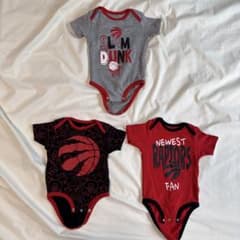 NBA Toronto Raptors ベビー ロンパース 3枚セットのサムネイル