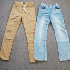 デニム  パンツ　GAP  ライトオン　セット　140のサムネイル