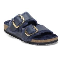 BIRKENSTOCK アリゾナ　ビルケンシュトック ボア ネイビー 38のサムネイル