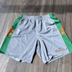 Kappa ハーフパンツ Lサイズ グレー/グリーンのサムネイル