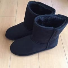 未使用品☆黒ムートンブーツ☆WEGOのサムネイル