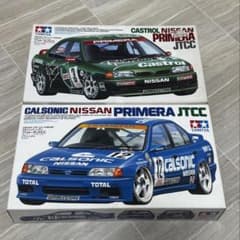 絶版貴重 タミヤ 1/24 プリメーラ カルソニック＆カストロール 未組立 絶版貴重 タミヤ 1/24 プリメーラ カルソニック＆カストロール 未組立