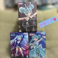 初音ミク フィギュア 3体セット新品未開封品 - メルカリ