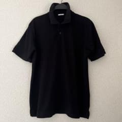 GU ブラック ポロシャツ Lのサムネイル