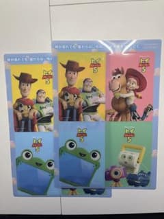 トイ・ストーリー5 映画入場者特典 キャラクタークリアシート 2枚セット 非売品のサムネイル