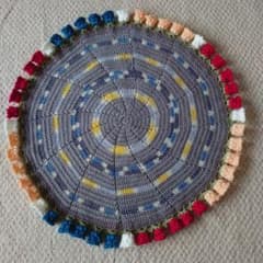 ハンドメイド 花束ブランケット(すずらん)のサムネイル