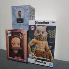 鬼滅の刃フィギュア　3個セット