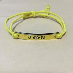 ジャニーズWEST 俺色ブレスレット 黄色のサムネイル