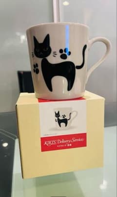 ジブリパーク購入⭐︎魔女の宅急便 黒猫 ジジ　マグカップのサムネイル